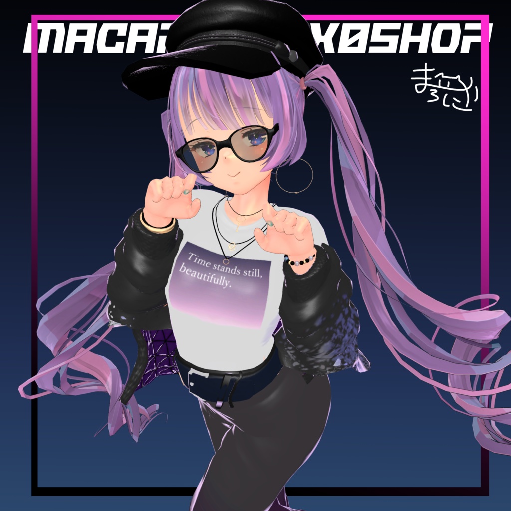 【11アバター対応】Midnight Style 【VRC.衣装.オトナコーデ】