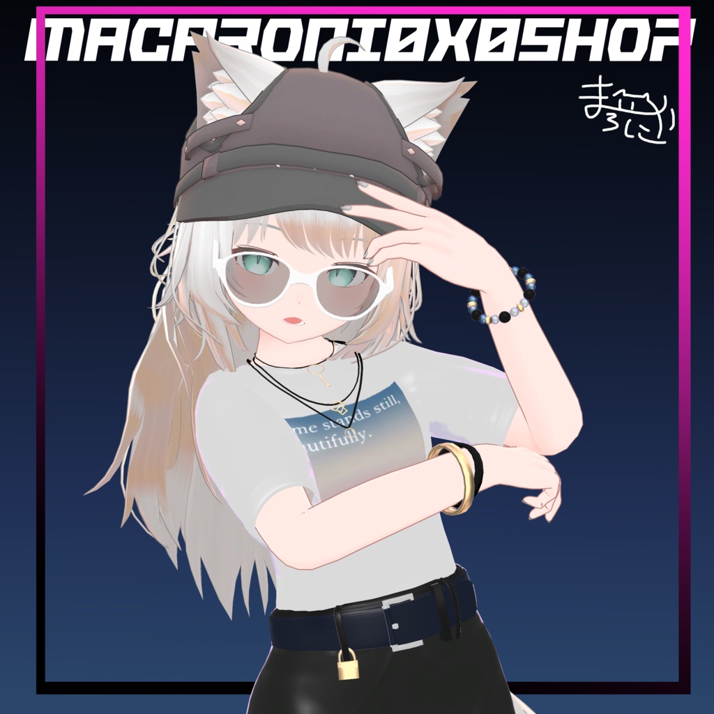 【11アバター対応】Midnight Style 【VRC.衣装.オトナコーデ】