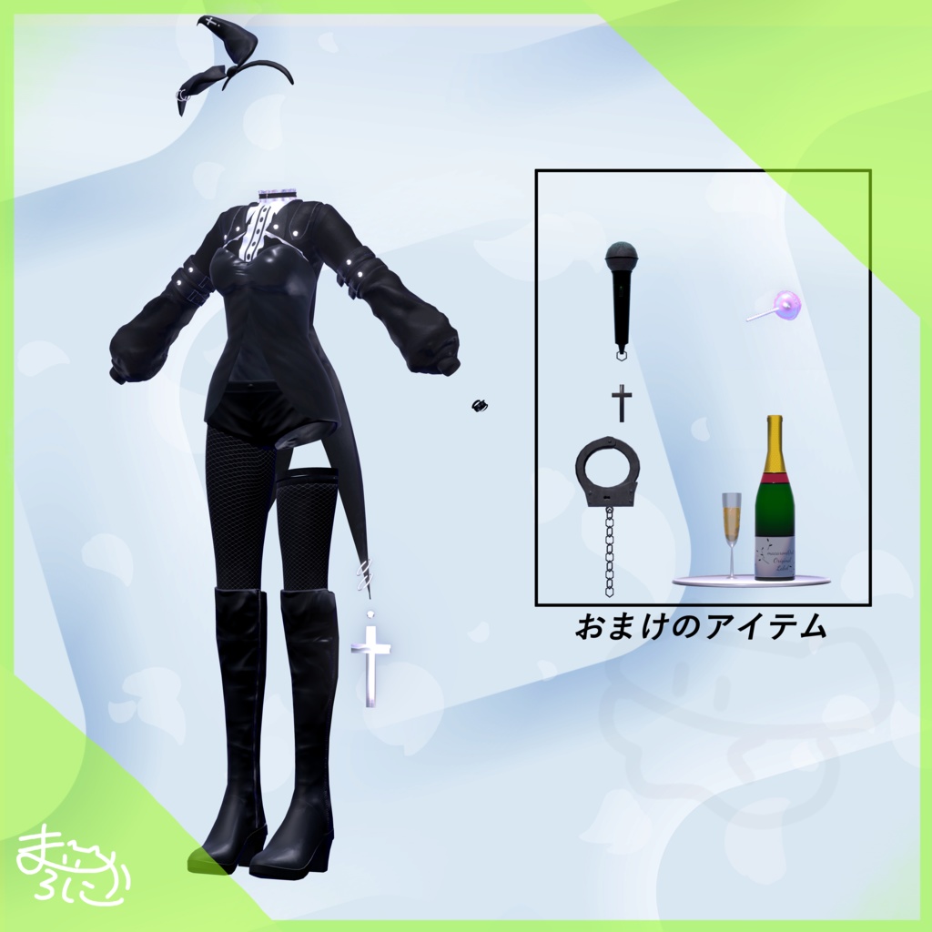 【6アバター対応!】Club Style【ringringコラボ衣装、バニーガール】