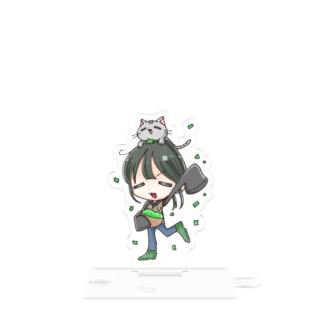ゆったりおひま屋。4周年記念つながるアクスタ/ユイチャコ