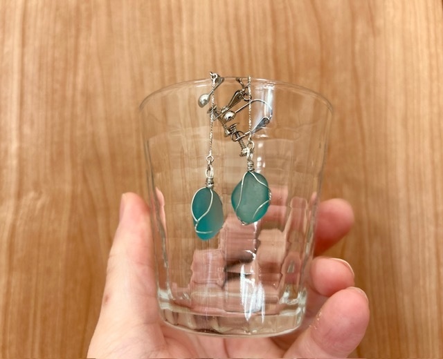 魔石のイヤリング ー深海ー