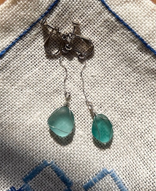 魔石のイヤリング ー深海ー