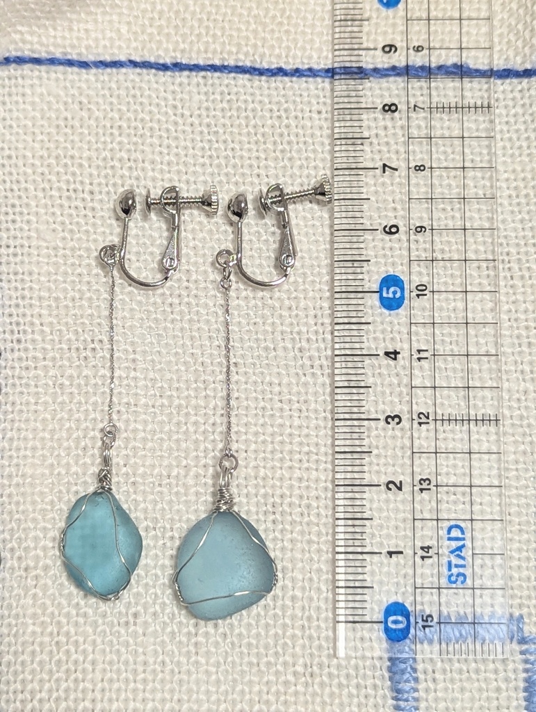 魔石のイヤリング ー深海ー