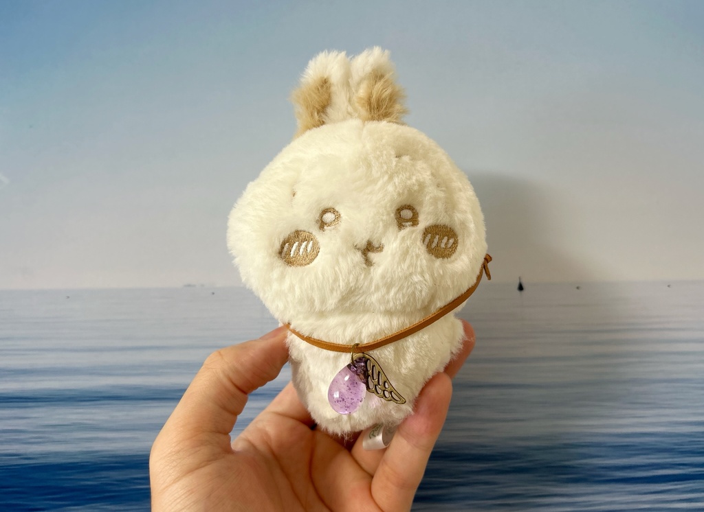 バディ用レザーアクセサリー -紫電の翼-