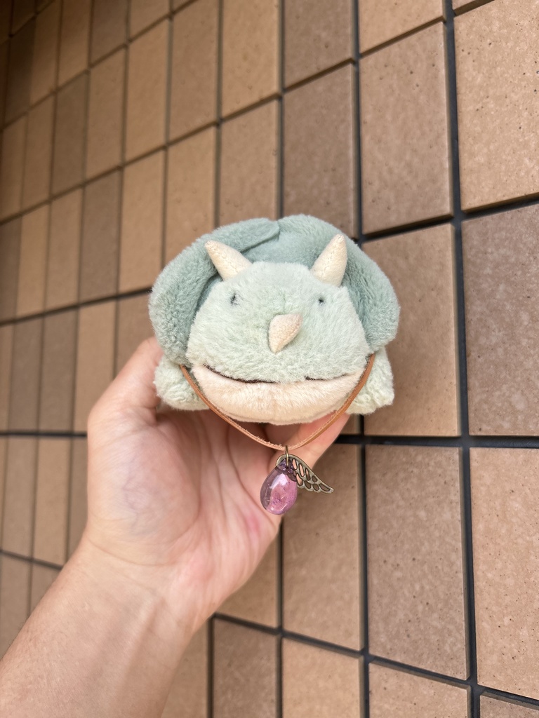 バディ用レザーアクセサリー -紫電の翼-