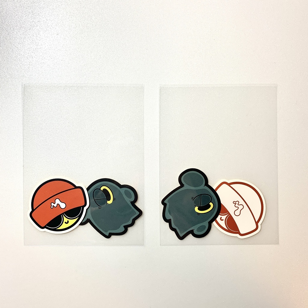 バケオとモドキ ステッカーセット