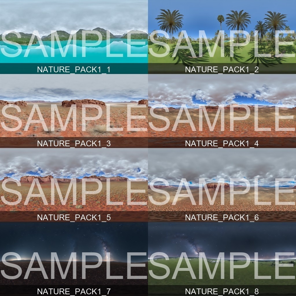 50%OFF!【Skybox】 Nature Pack 1|ネイチャーパック1(50種入り)