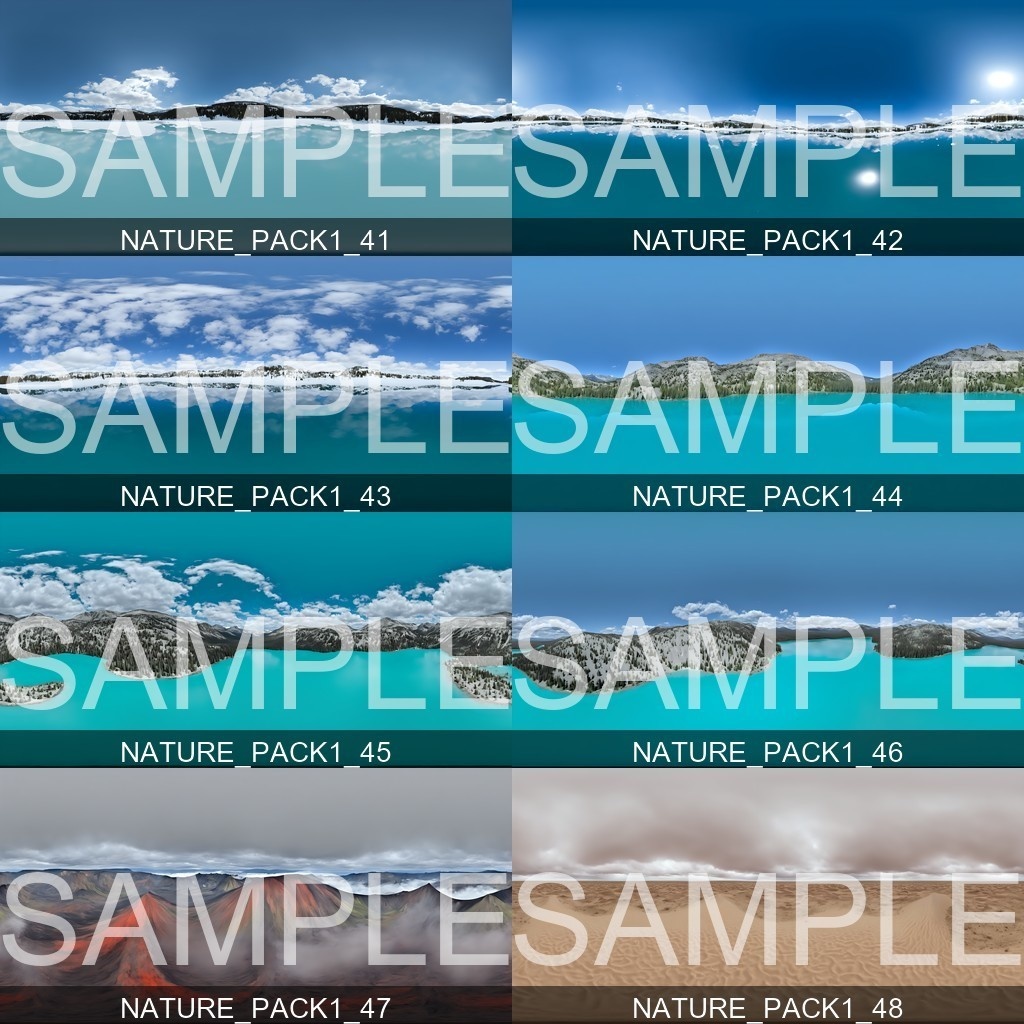 50%OFF!【Skybox】 Nature Pack 1|ネイチャーパック1(50種入り)