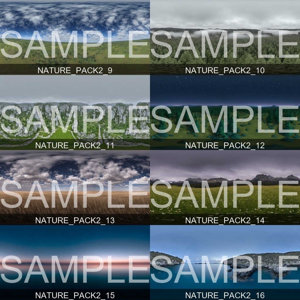 50%OFF!【Skybox】 Nature Pack 2|ネイチャーパック1(50種入り)