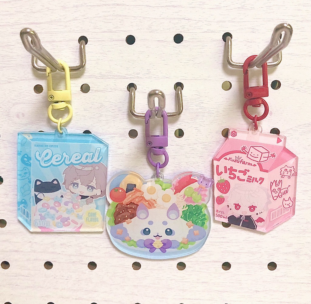 【非公式】にじそうさく10アクリルキーホルダー