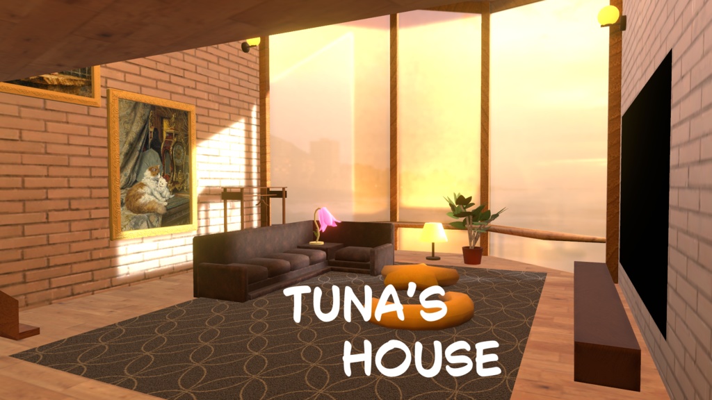 Tuna's House【Andoroid対応・VRC用】