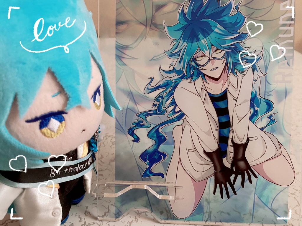 アクリルスマホスタンド