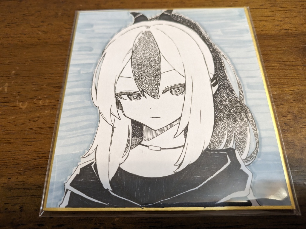 ブルーアーカイブ ミニ色紙