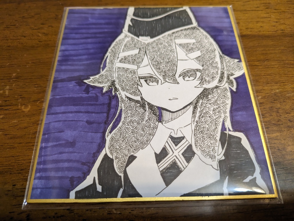 ブルーアーカイブ ミニ色紙