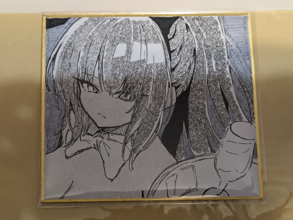 ブルーアーカイブ ミニ色紙