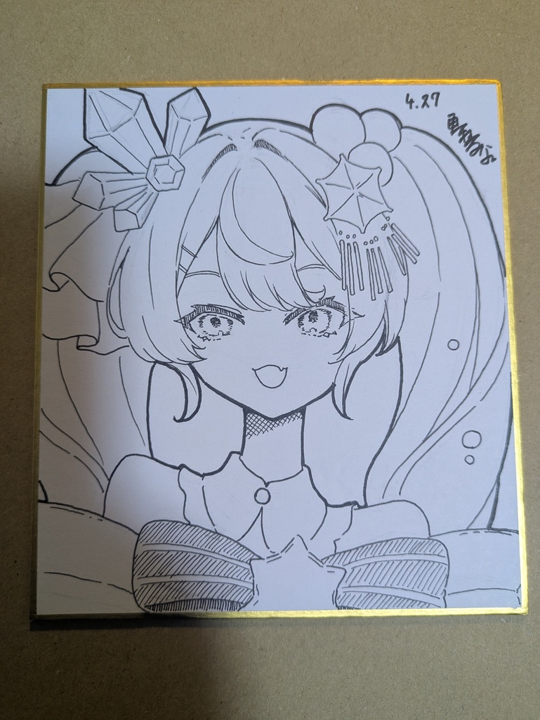 ボーカロイド色紙