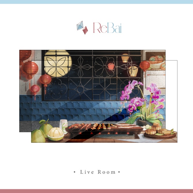 ✧🌕花窗月影【Vtuber靜態直播間】✧