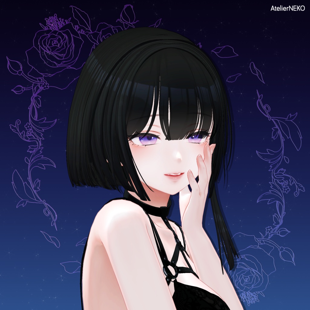 Bonnie Short Hair ボニーショットヘアー 【VRCHair】