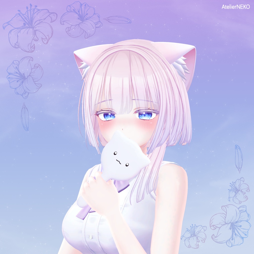 Bonnie Short Hair ボニーショットヘアー 【VRCHair】