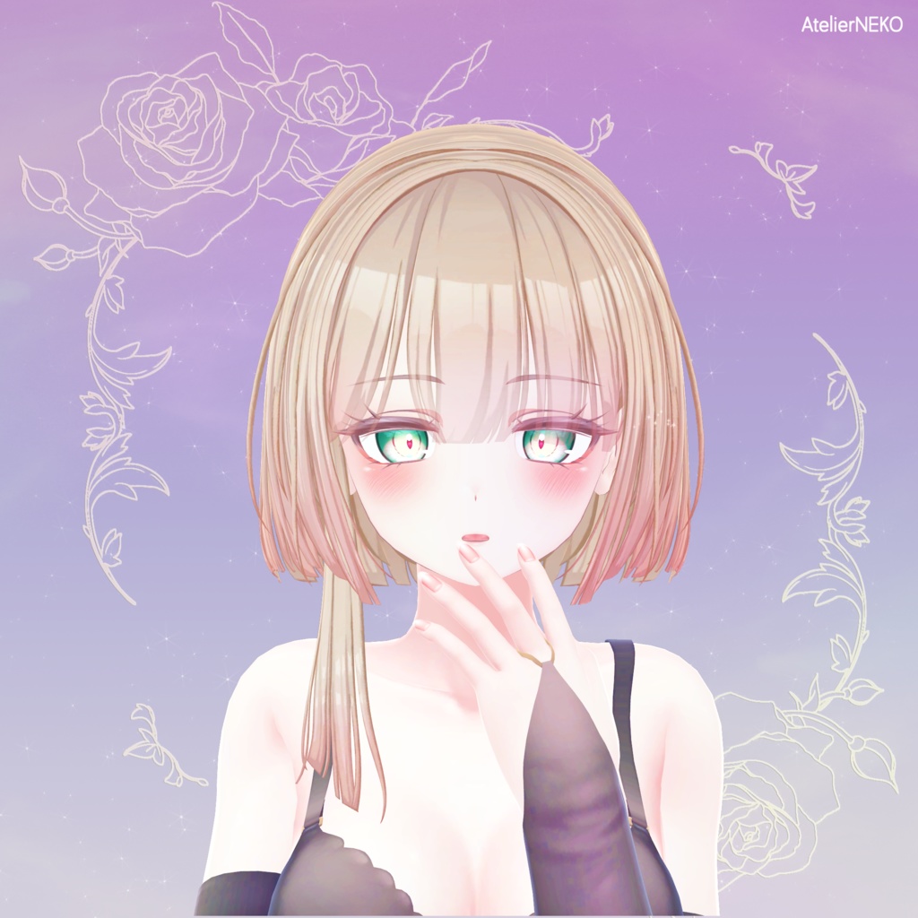Bonnie Short Hair ボニーショットヘアー 【VRCHair】