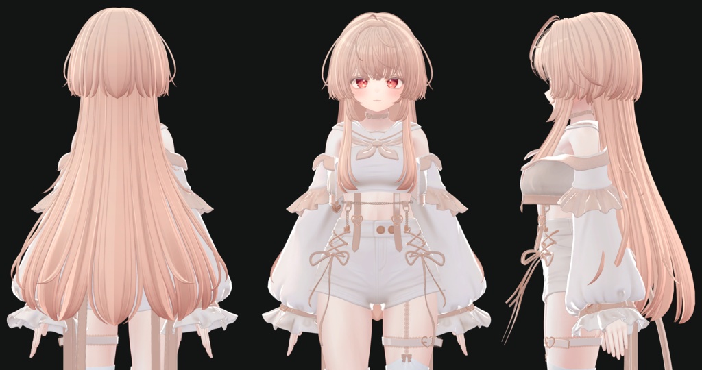 サラサラマッシュロング 【VRCHair】