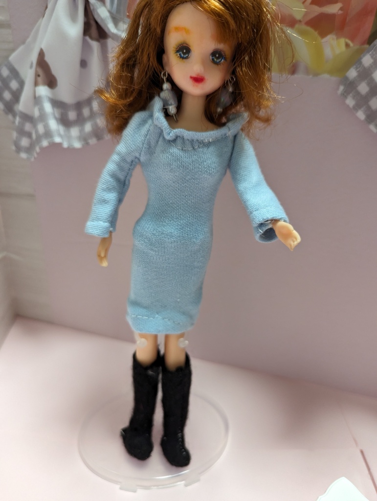 リカちゃんタイトワンピース