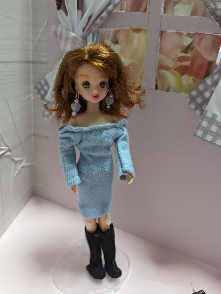 リカちゃんタイトワンピース