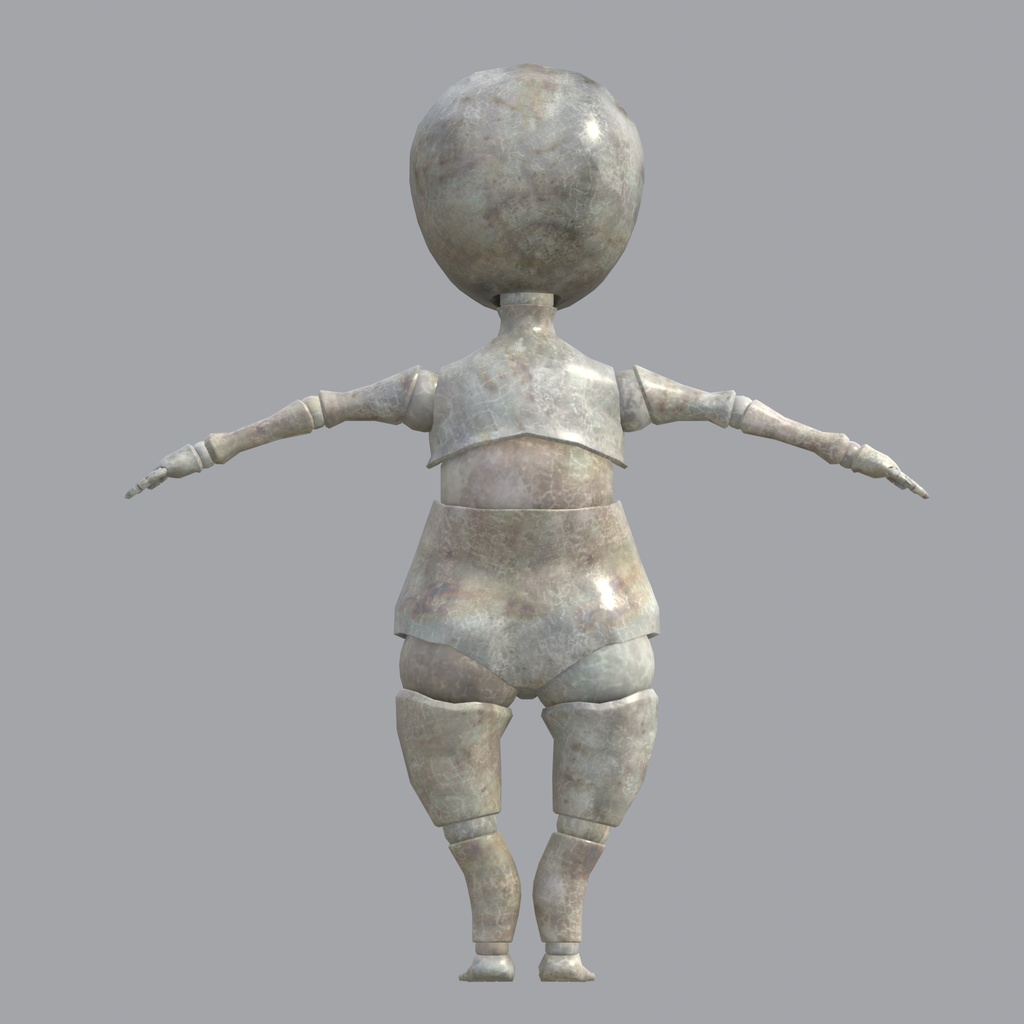 3Dモデル「人形0」