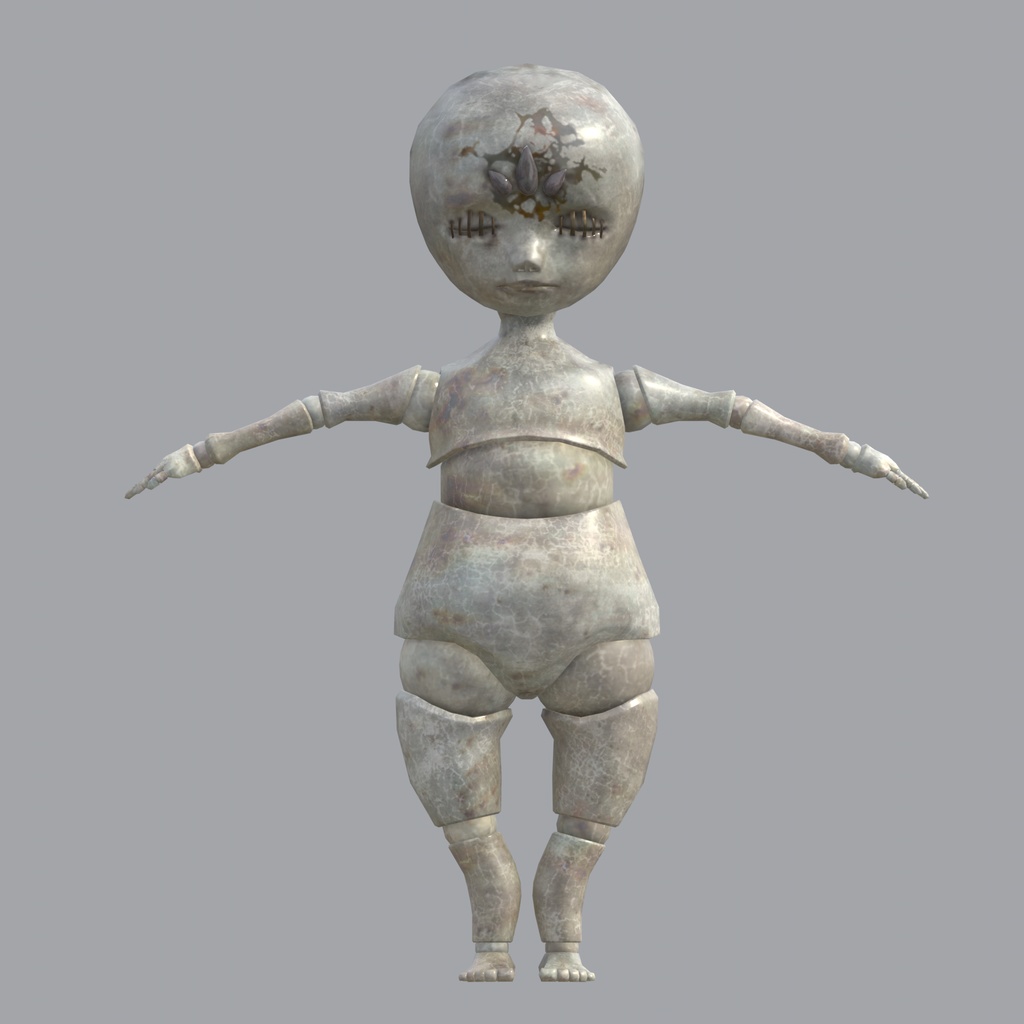 3Dモデル「人形0」