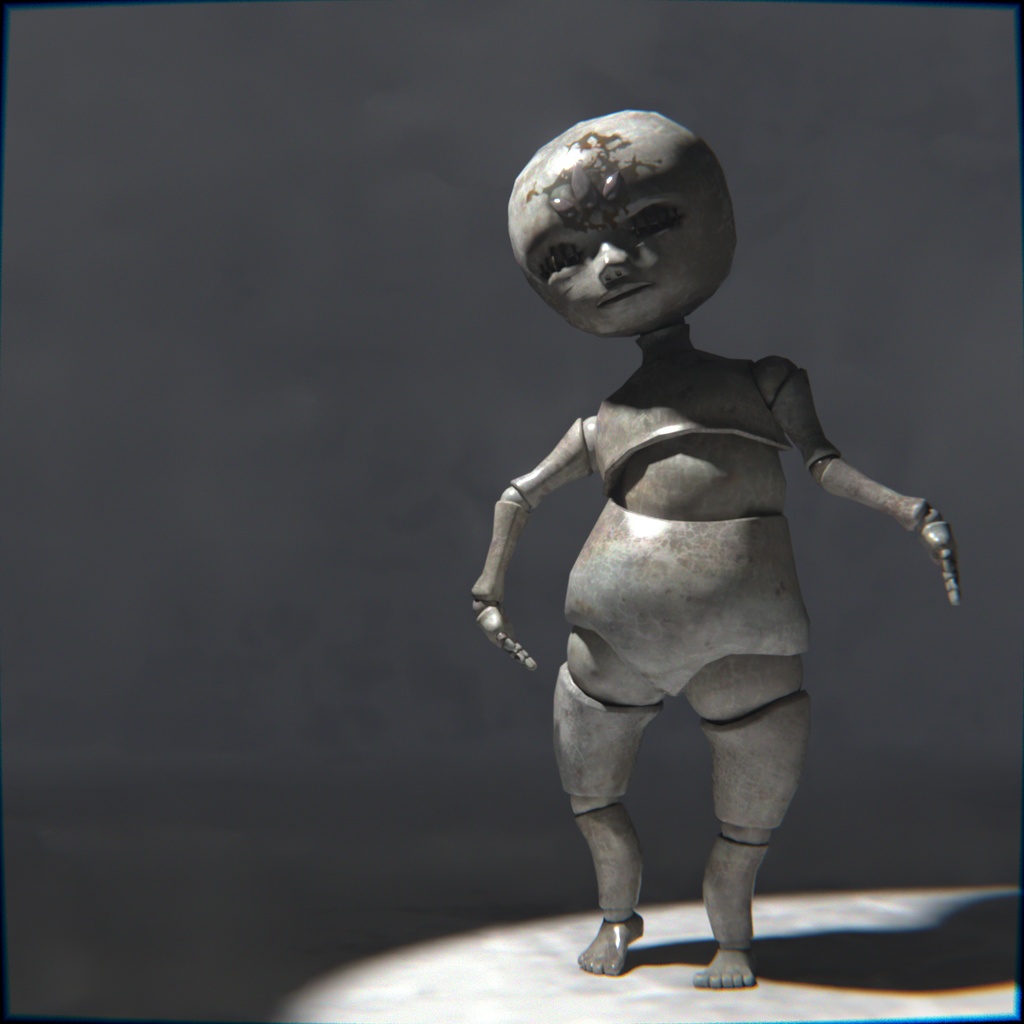 3Dモデル「人形0」