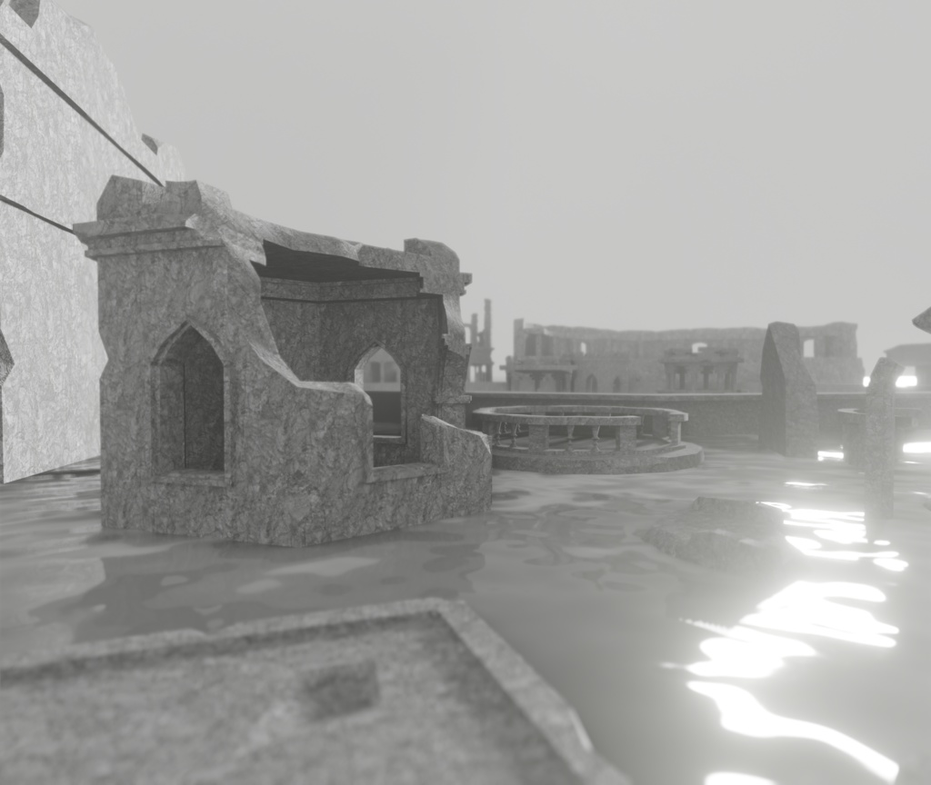 3Dモデル「廃れた世界の資材セット3」