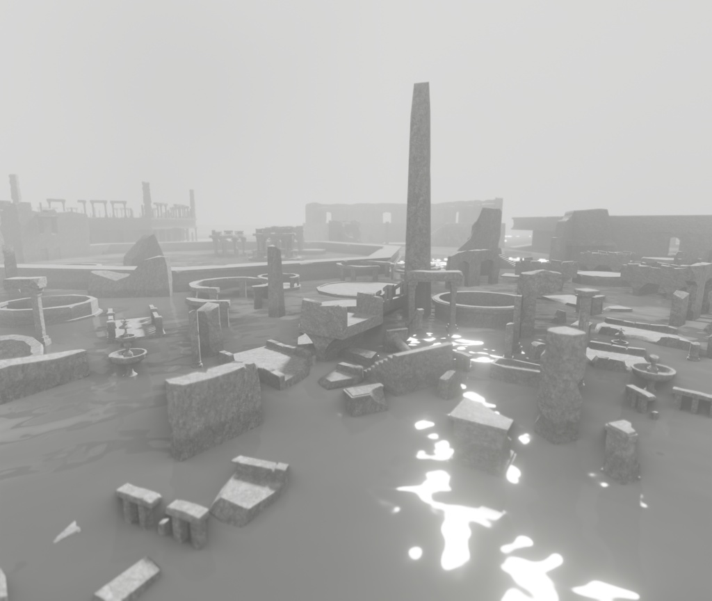 3Dモデル「廃れた世界の資材セット3」