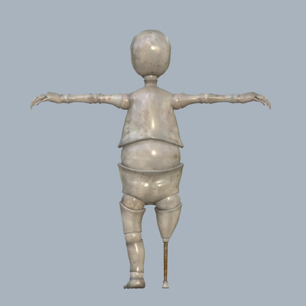 3Dモデル「人形1」