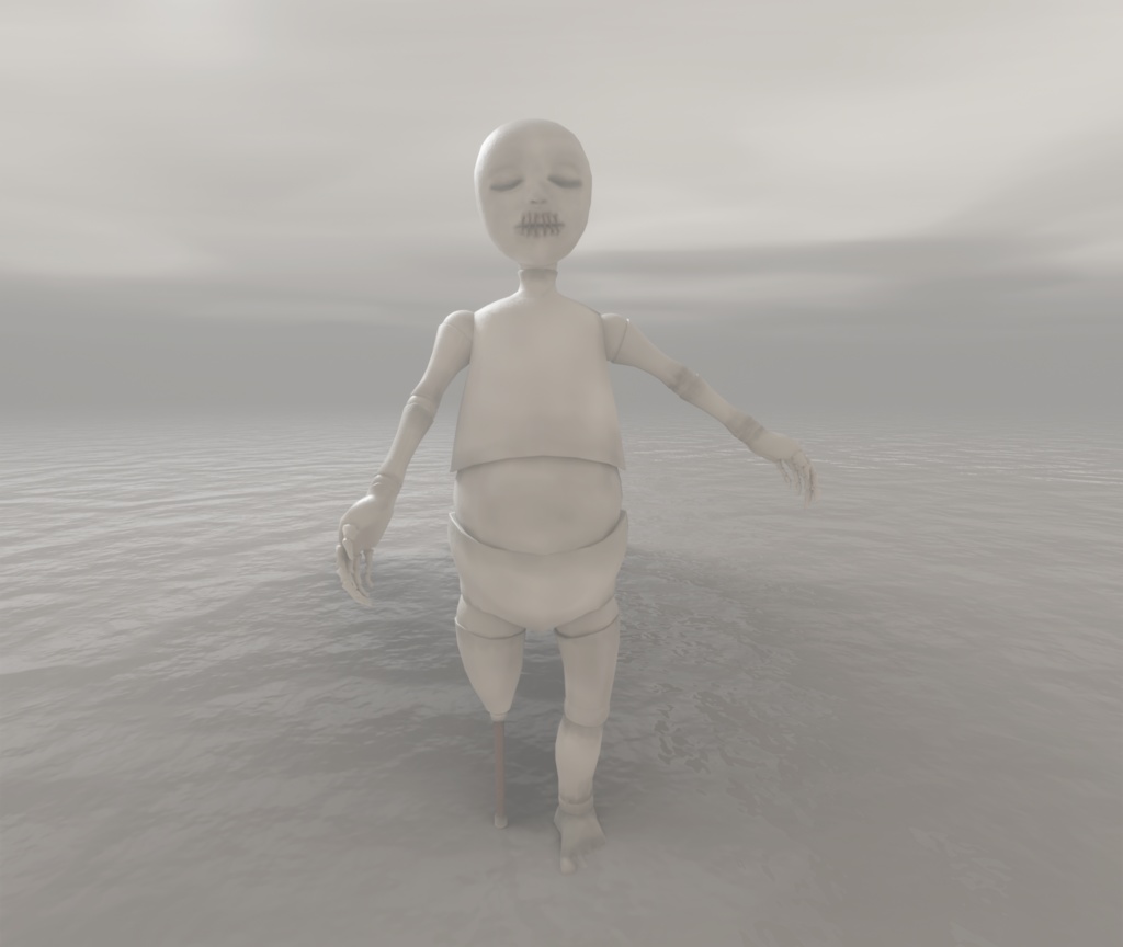 3Dモデル「人形1」