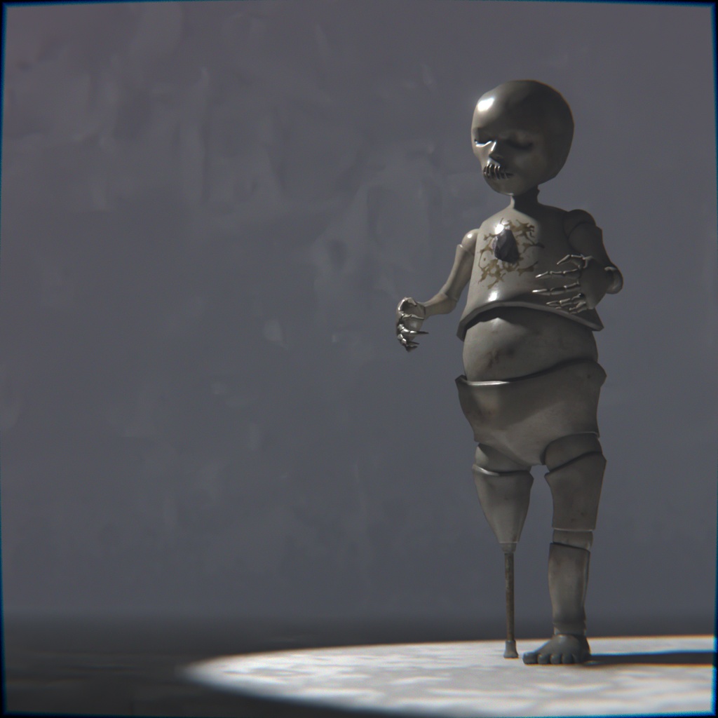 3Dモデル「人形1」