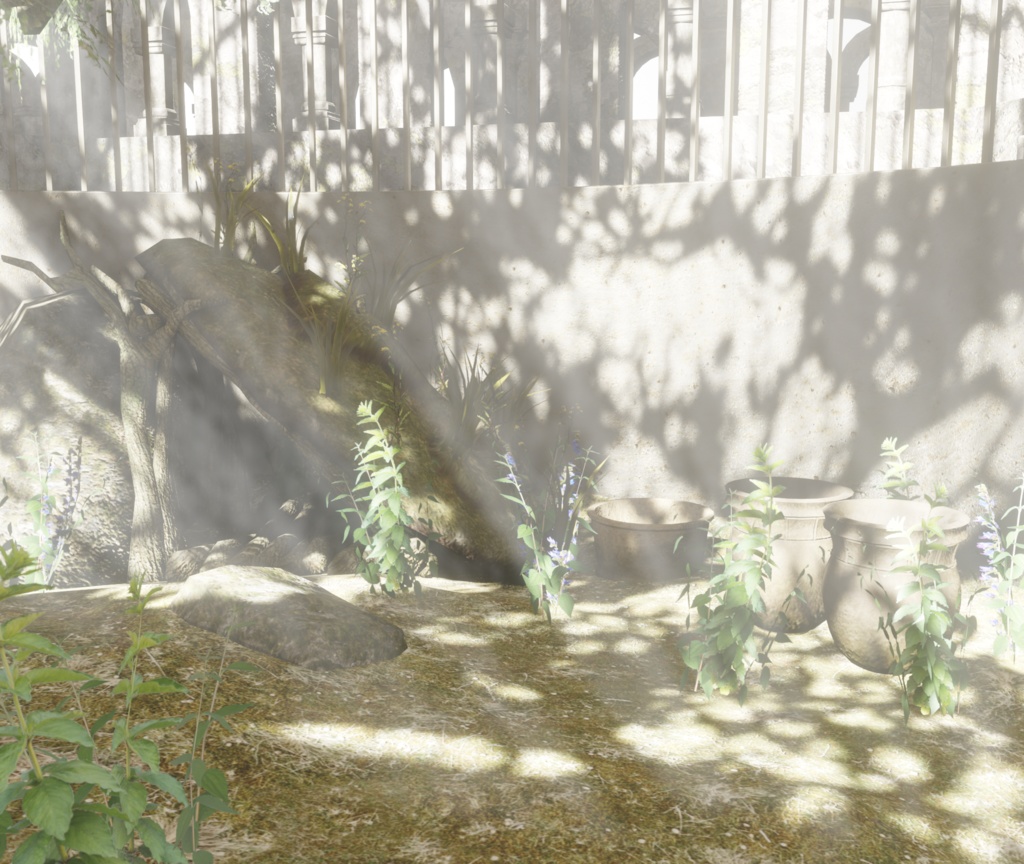 3Dモデル「箱庭0」