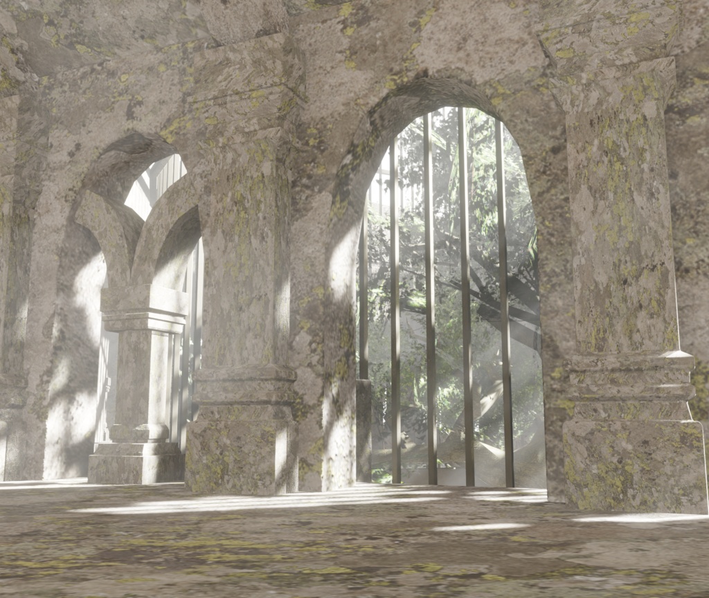 3Dモデル「箱庭0」