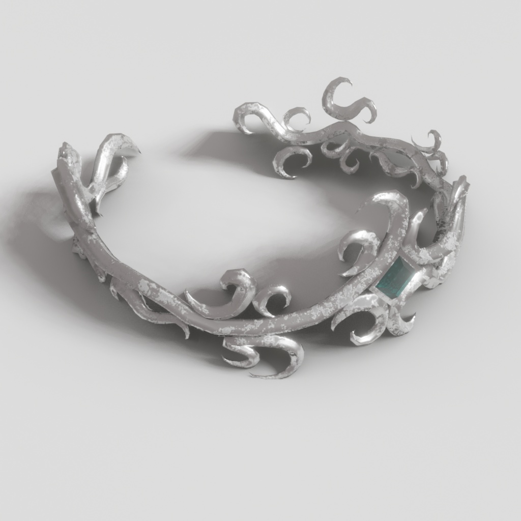 3Dモデル「廃れた世界の装飾品セット1」