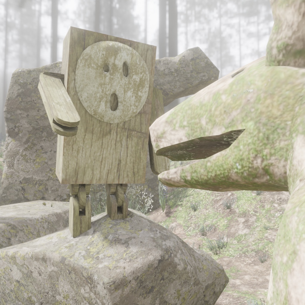 3Dモデル「奇妙な生物の詰め合わせ1」