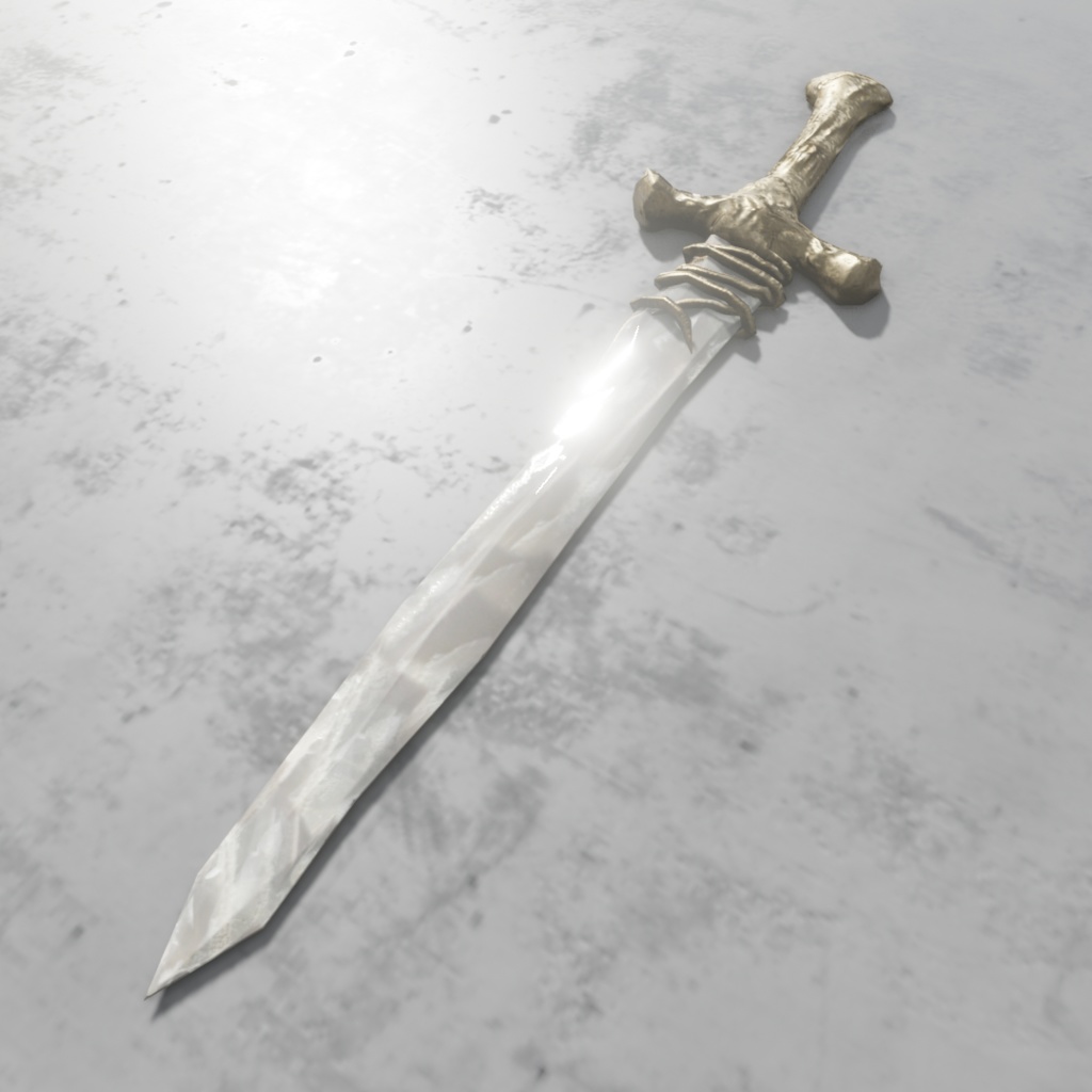 3Dモデル「廃れた世界の刀剣セット1」