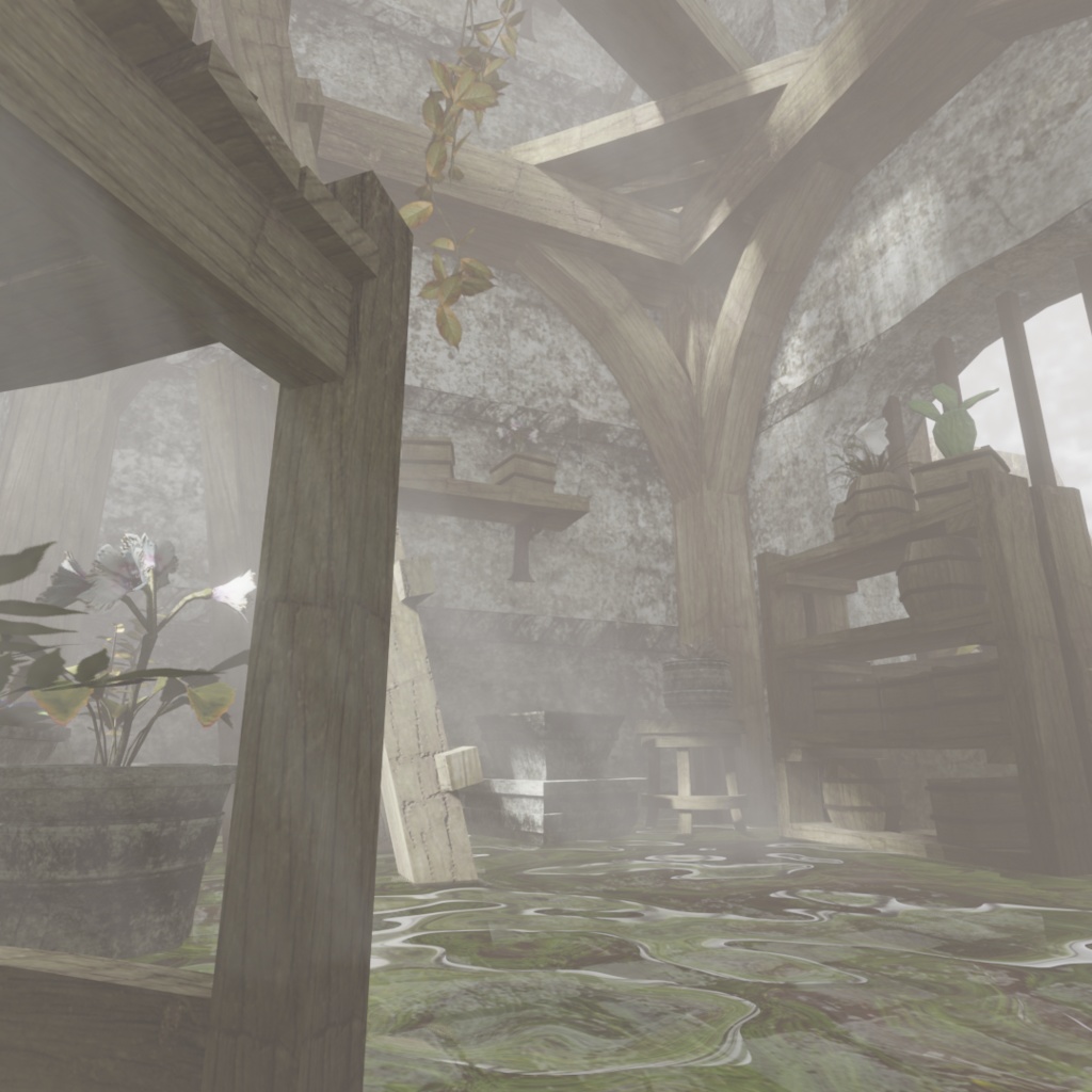 3Dモデル「廃れた世界の資材セット4」