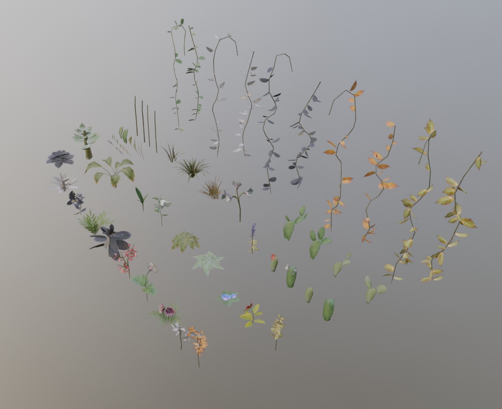 3Dモデル「廃れた世界の資材セット4」