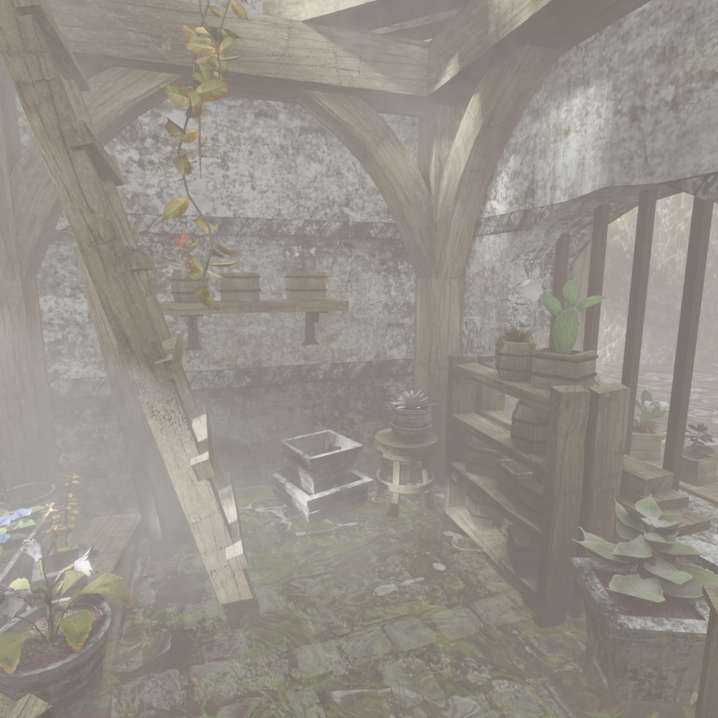 3Dモデル「廃れた世界の資材セット4」