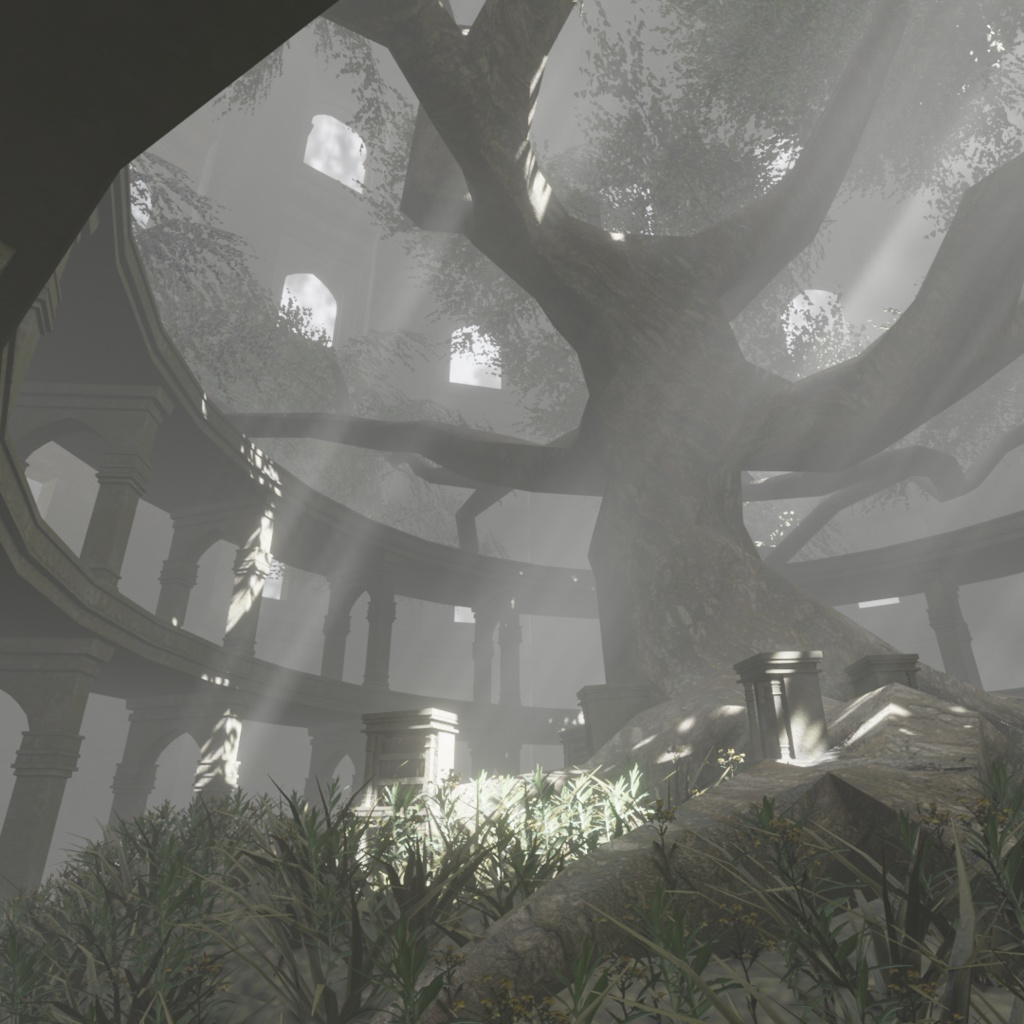 3Dモデル「箱庭1」