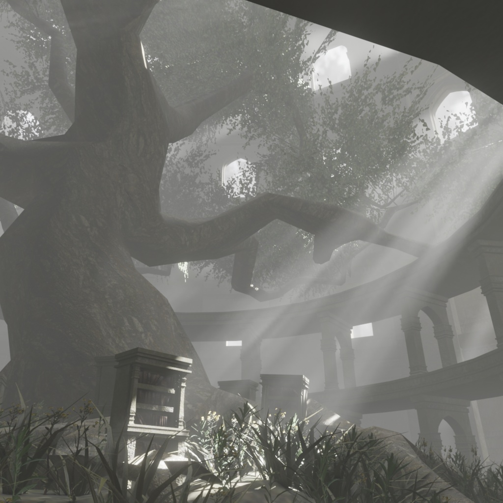 3Dモデル「箱庭1」