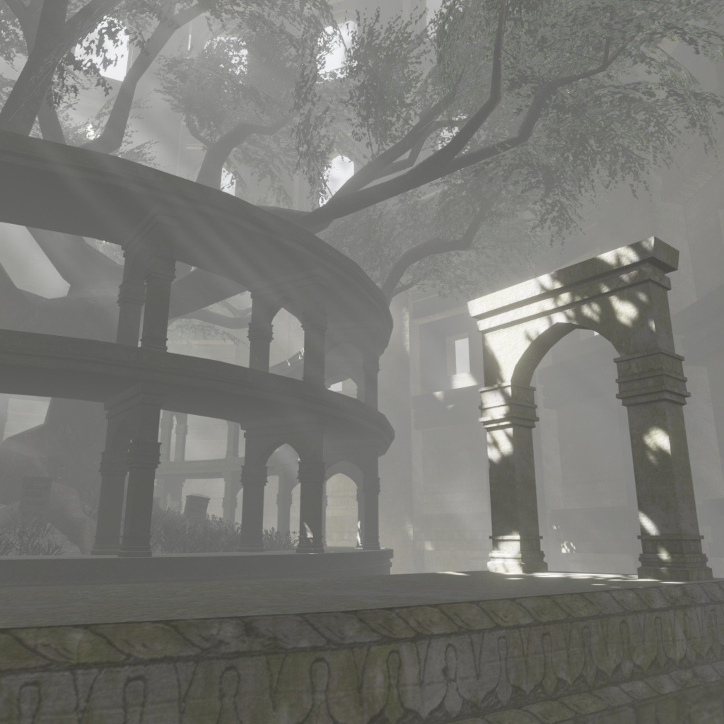 3Dモデル「箱庭1」