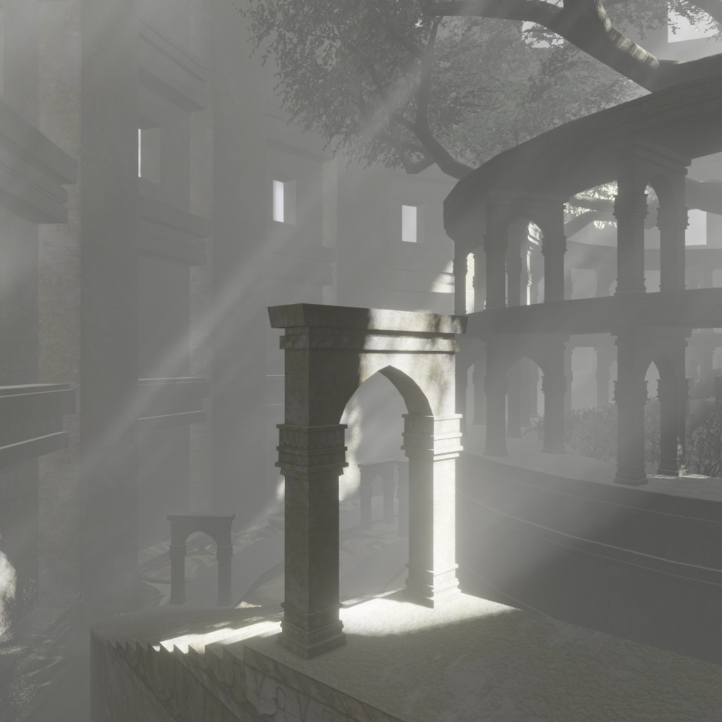 3Dモデル「箱庭1」