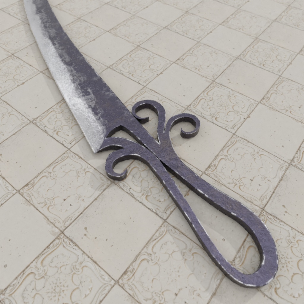 3Dモデル「剣66」