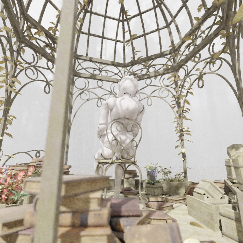 3Dモデル「箱庭2」