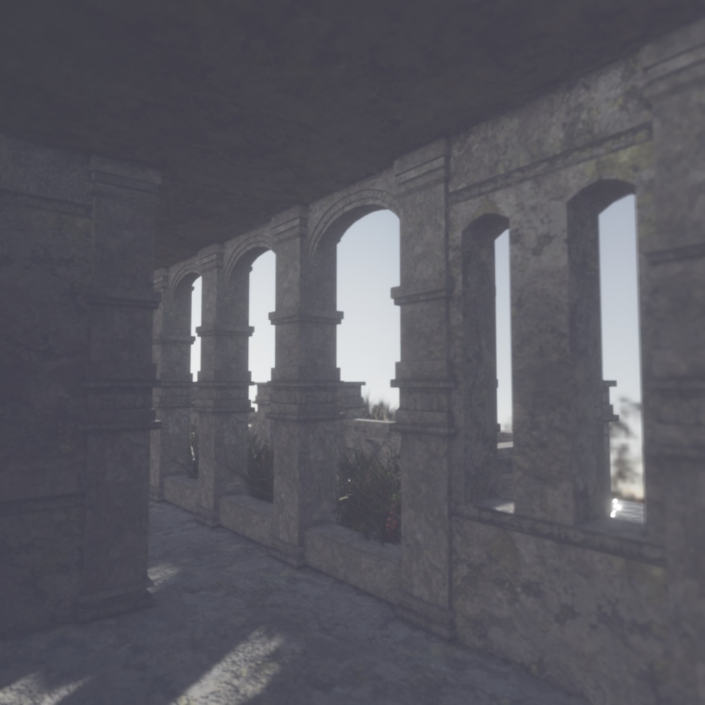 3Dモデル「箱庭3」